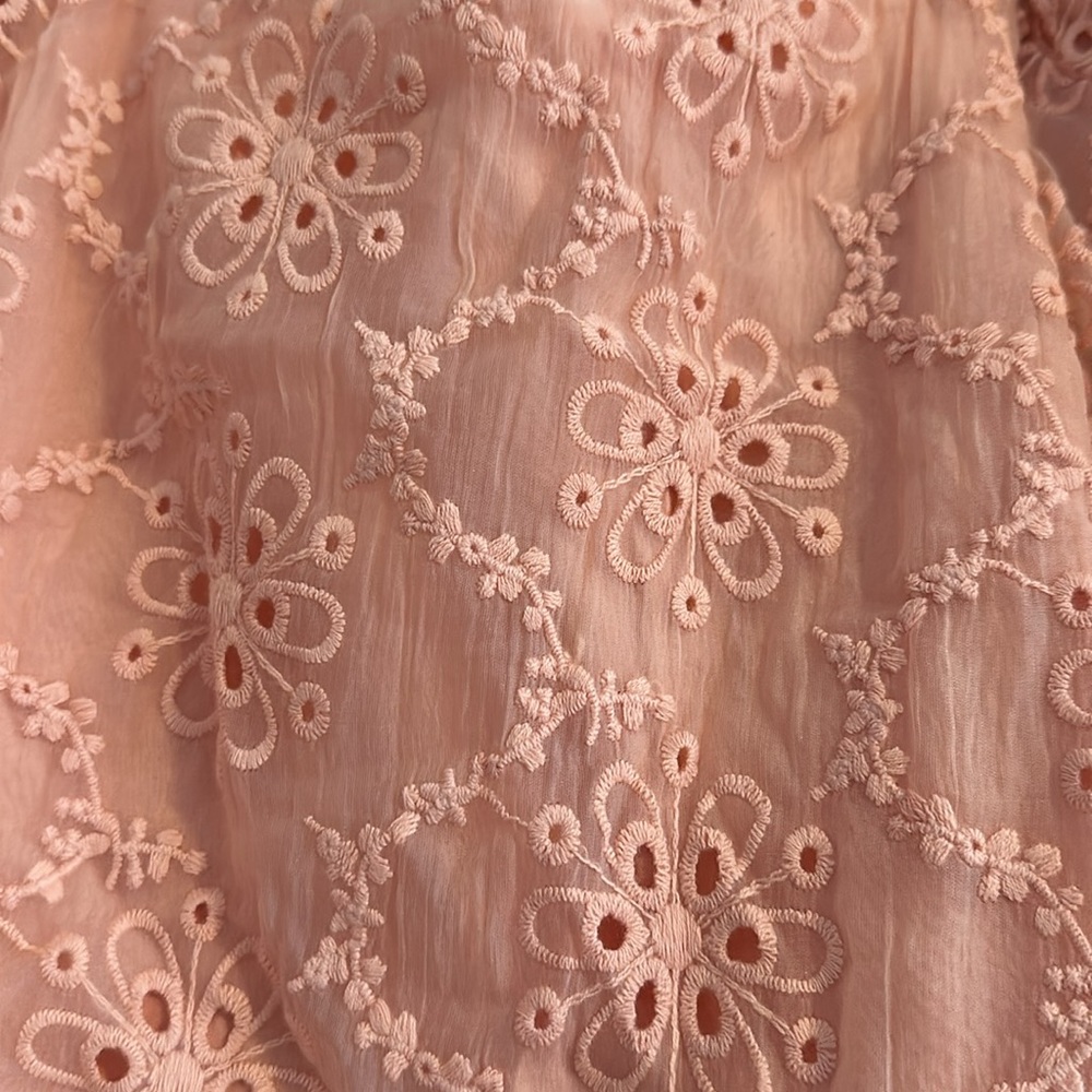 Adelyn Rae Matilda Embroidered Minj Dress - XS - Picture 6 of 7
